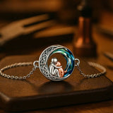 Säädettävä Happy Dog -hopearannekoru